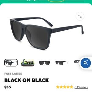 Classic Black Sunglasses knock around a few scratches on lenses